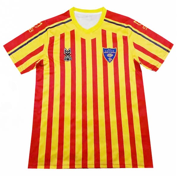 Camiseta Lecce 1ª 2019-2020 Rojo Amarillo